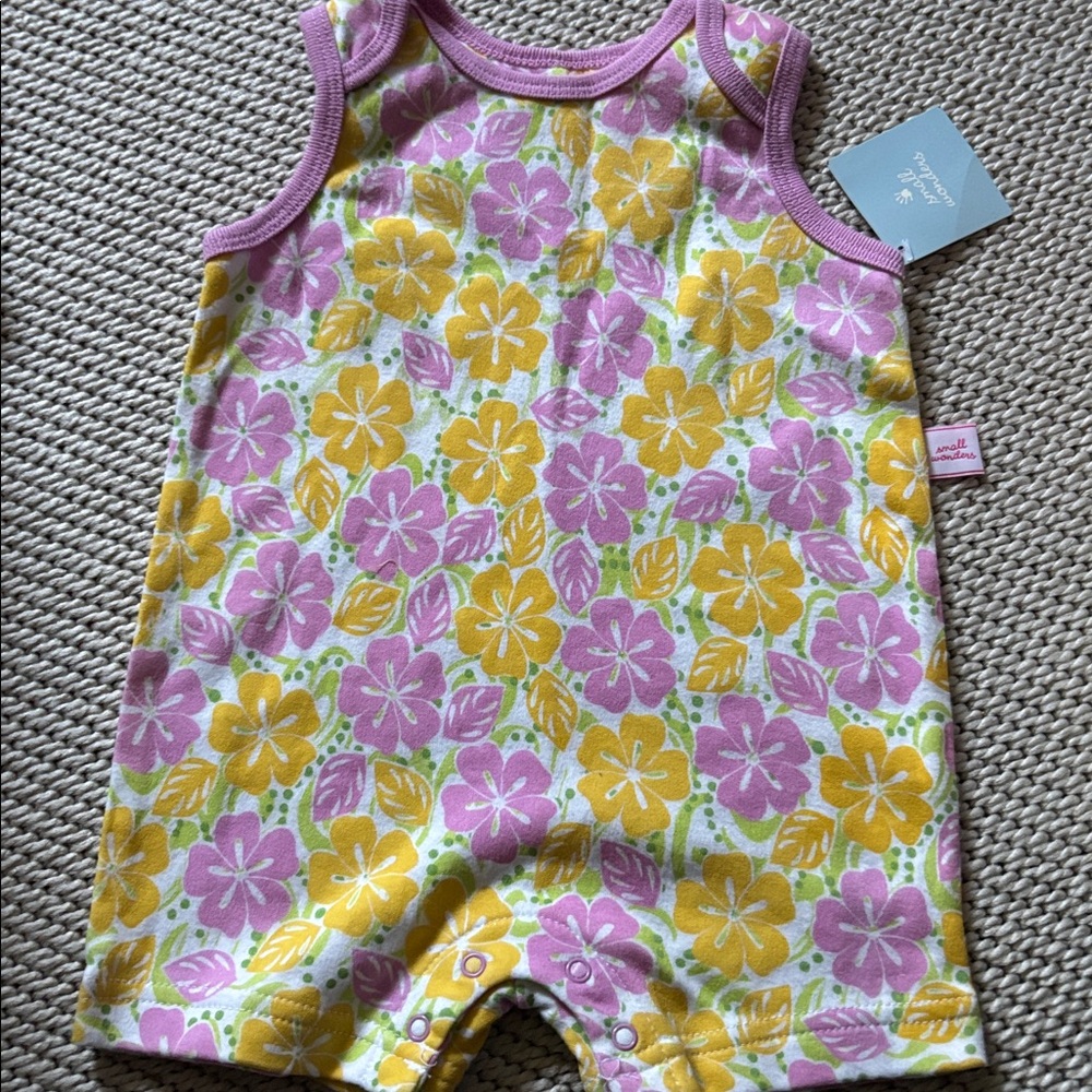 Bodysuit infant size 18 months new cotton Small Wonders crotch snaps